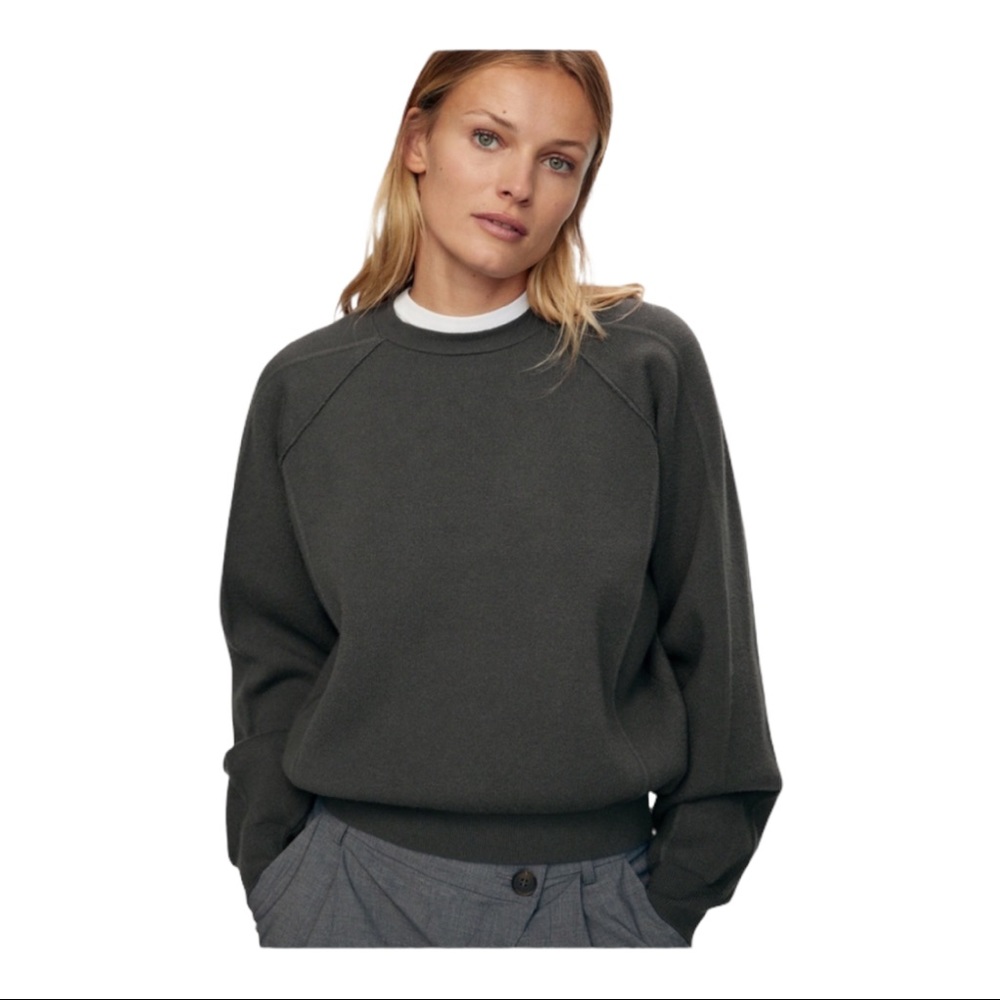 NWT Zara Knit Sweatshirt Size M